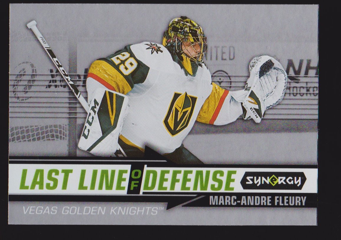 (image for) 2018-19 Synergy Last Line Of Defense #LD15 Marc-Andre Fleury